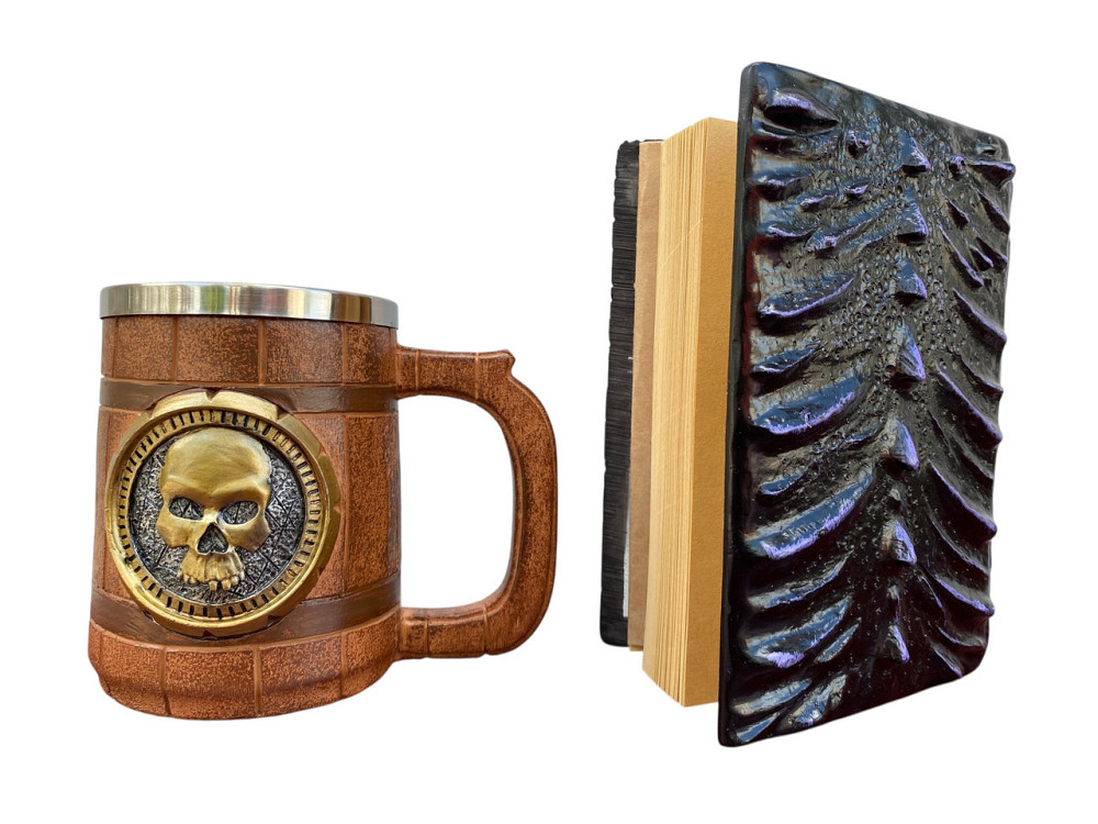 Подарочный набор Кружка 3 Череп и Блокнот 3 «Око Иллюзий» Киев - изображение 2