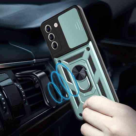 Ударопрочный чехол Camshield Serge Ring для Samsung Galaxy S21 FE Херсон