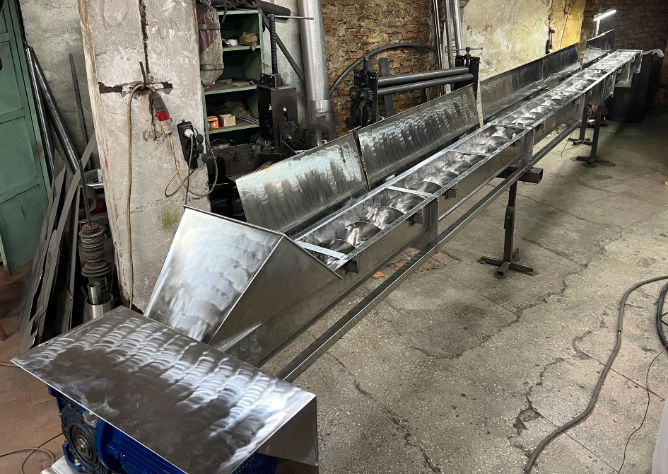 Промышленные шнековые транспортеры для пищевой и химической промышленности Київ - зображення 3