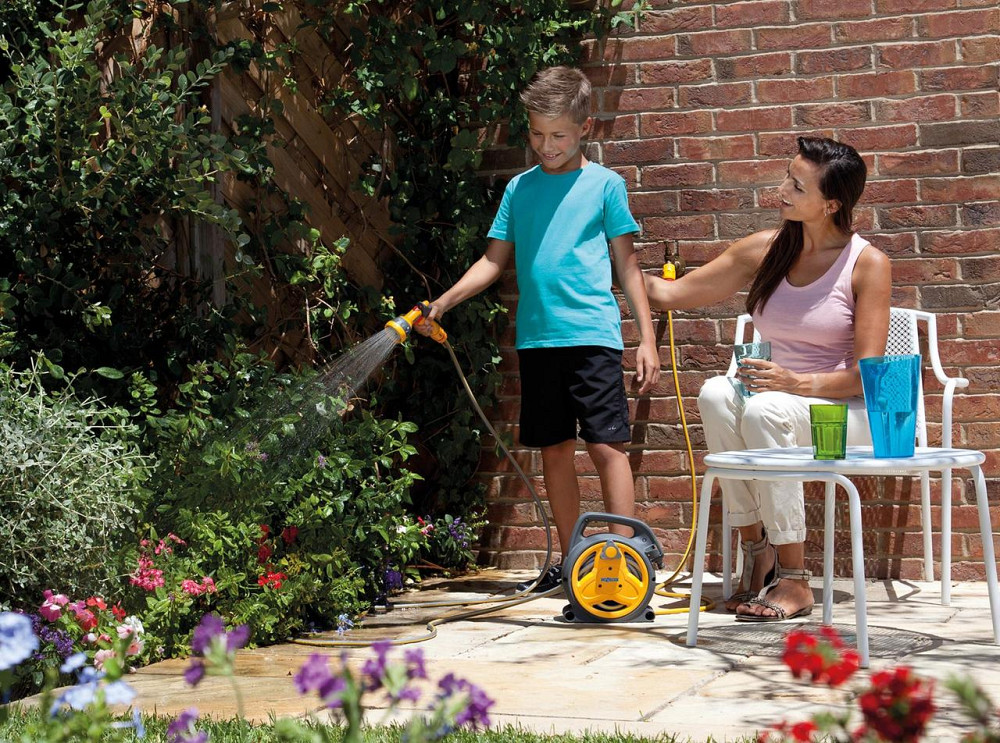 Катушка для шланга HoZelock 2425 Pico Reel с шлангом Киев - изображение 5