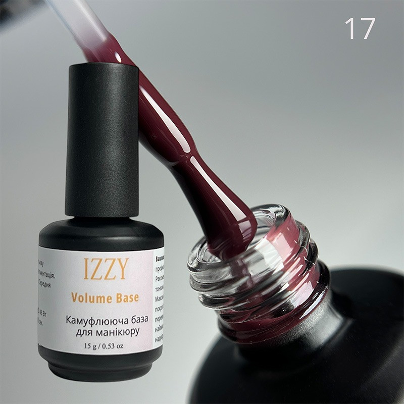 Міцність та Об'єм: Камуфлююча База Izzy Volume Base #017 (15мл) Киев - изображение 1