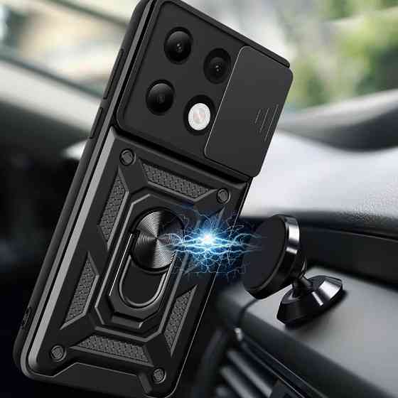 Чехол Ummi Camshield Serge Ring для Xiaomi Redmi Note 13 Pro 4G / 14s / Poco M6 Pro 4G Херсон