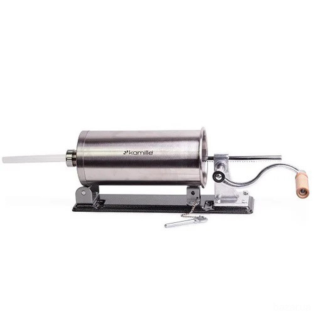 Шприц колбасный Kamille горизонтальный на 3 кг (КМ 6502) Одеса - зображення 9