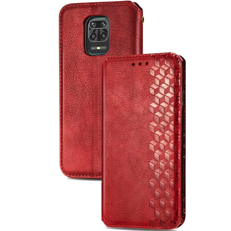 Кожаный чехол-книжка GETMAN Cubic (PU) для Xiaomi Redmi Note 9s / Note 9 Pro / Note 9 Pro Max Херсон - изображение 3