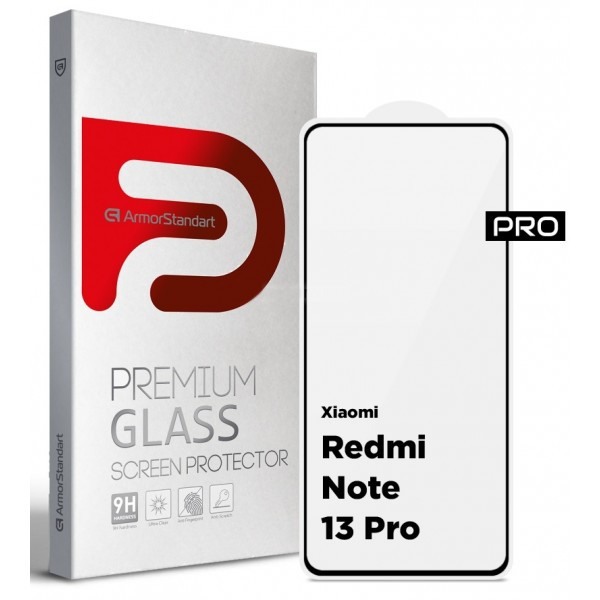 Захисне скло ArmorStandart для Xiaomi Redmi Note 13 Pro 5G/Poco X6 5G Black (Код товару:34051) Харьков - изображение 2