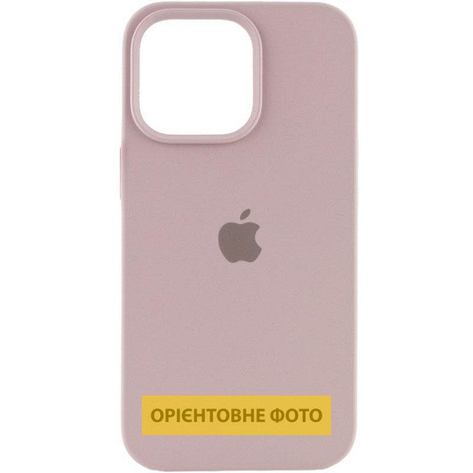 Чехол Silicone Case (AA) Logo with MagSafe для Apple iPhone 16 (6.1") Херсон - зображення 1