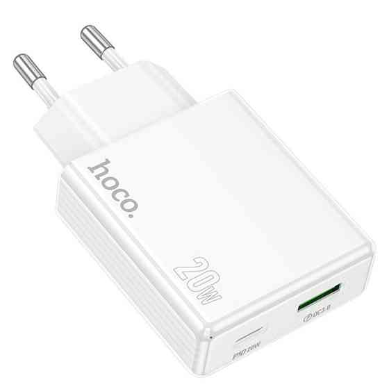 СЗУ Hoco C142A Direct PD20W+QC3.0 (1USB-A/1C) Херсон
