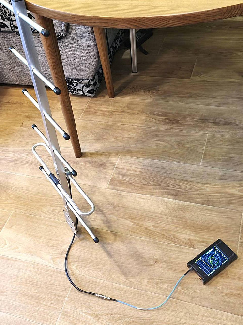 Антенна Yagi 370-450 МГц 11 дБ, до 25 Вт, кабель RG 58U 3 м с SMA-male разъемом. Смотрите графики КС Днепр - изображение 11