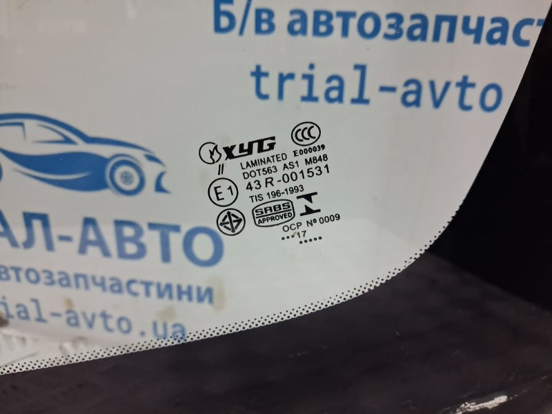 Стекло лобовое Kia Sportage SL 1.7 DIESEL D4FD 2010 (б/у) Київ - зображення 4