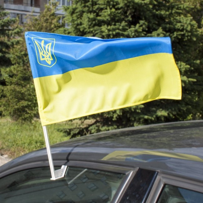 Автомобильный флагшток 41 см Киев - изображение 4