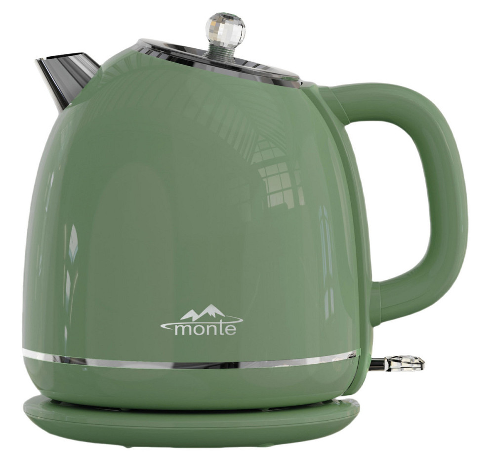 Электрочайник Monte MT-1835 1.7 л зеленый Київ - зображення 1