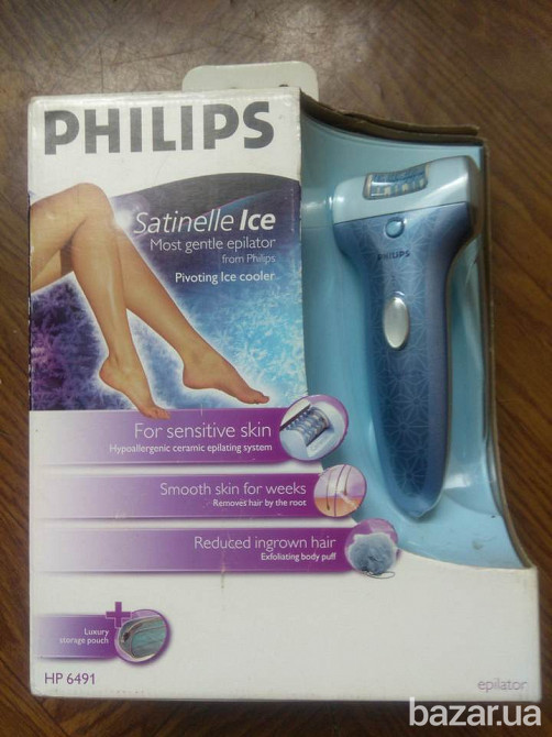 Епілятор Philips Satinelle HP6408/00(новий) Львів - зображення 8