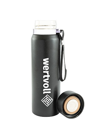 Термос WERTVOLL "DREAM" 800 мл SS Digital Sensor t °C черный RX-7001BK Харків - зображення 4