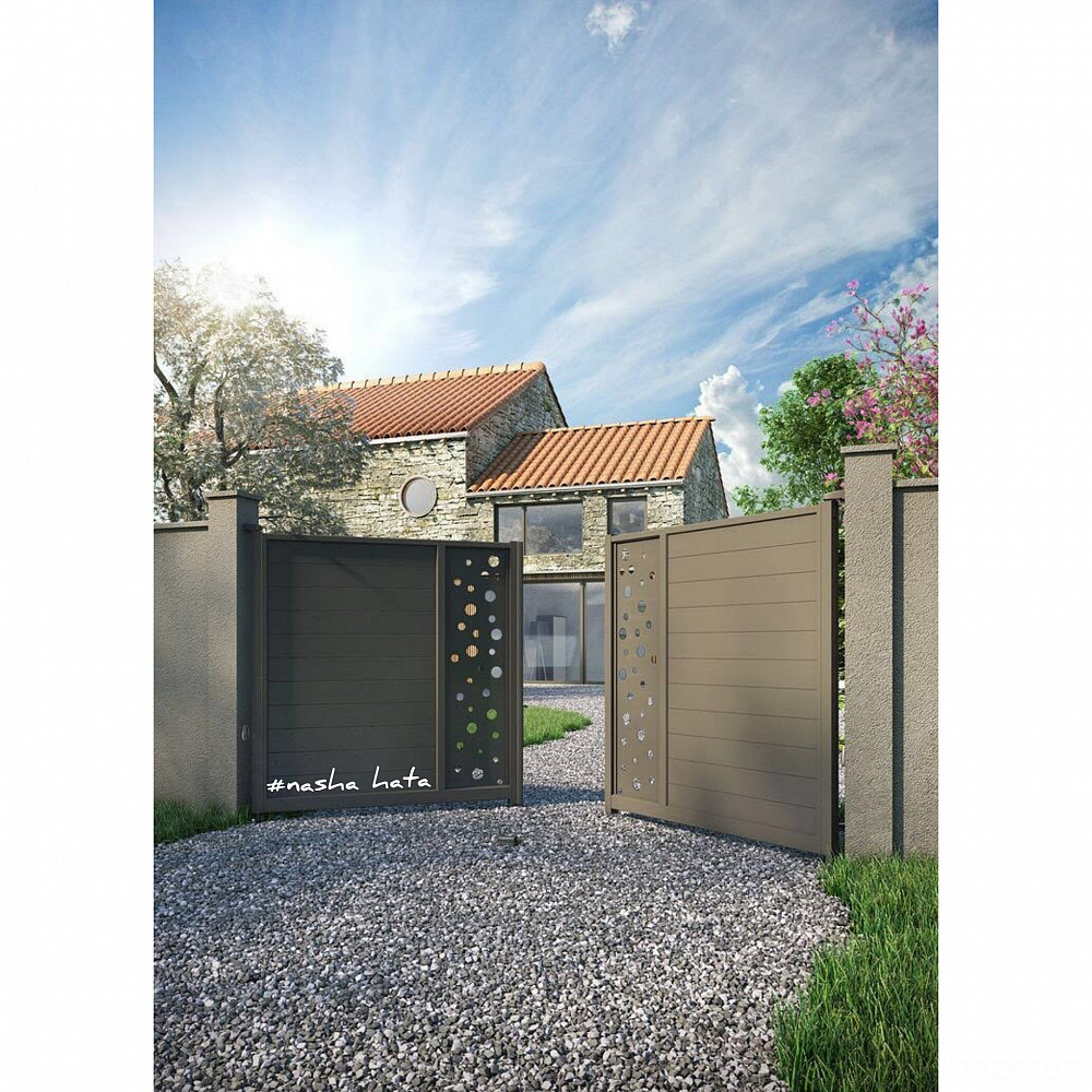 Вуличні в"їзні ворота в Черкасах купити Черкассы - изображение 4