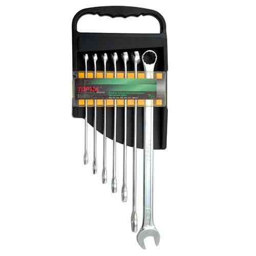 Набор ключей комбинированных супердлинных TOPTUL 7 шт. 10-19 мм GAAM0706 Харьков