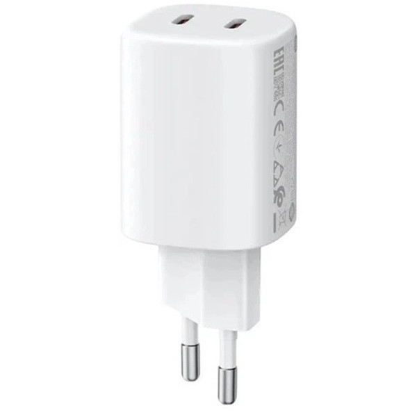 Мережевий зарядний пристрій Xiaomi 45W Nano Turbo 2xType-C White (BHR087OEU) Харків - зображення 2
