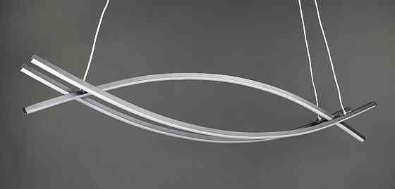 Люстра стельова LED S16-1200-bk Чорний 25-100х12х120 см. Київ