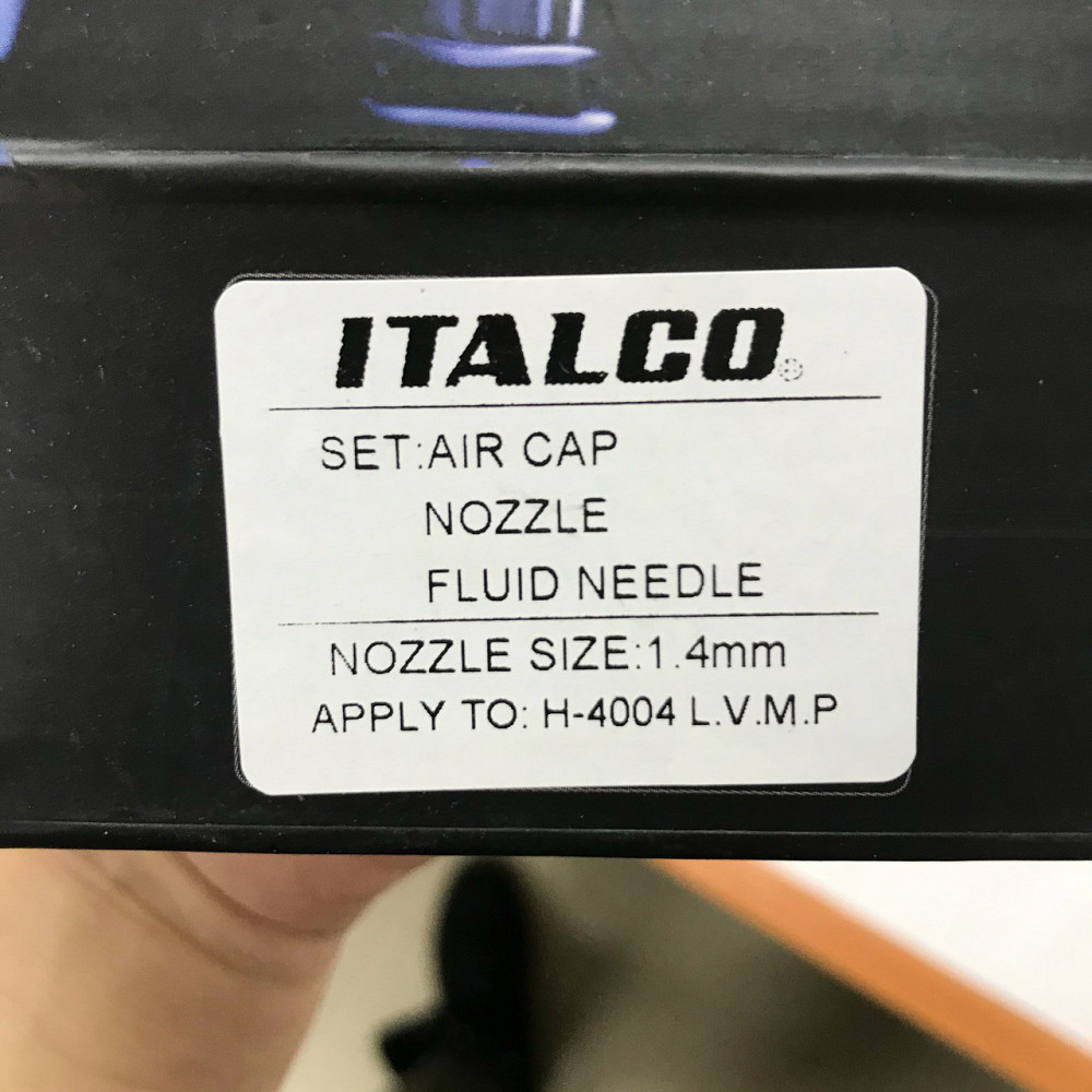 Сопло сменное для краскопульта H-4004 LVMP, диаметр 1,4 мм ITALCO NS-H-4004-1.4LM Харків - зображення 3