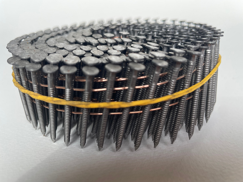 Барабанний цвях CNW 2.1*38 з насічкою для піддонів Житомир - зображення 1