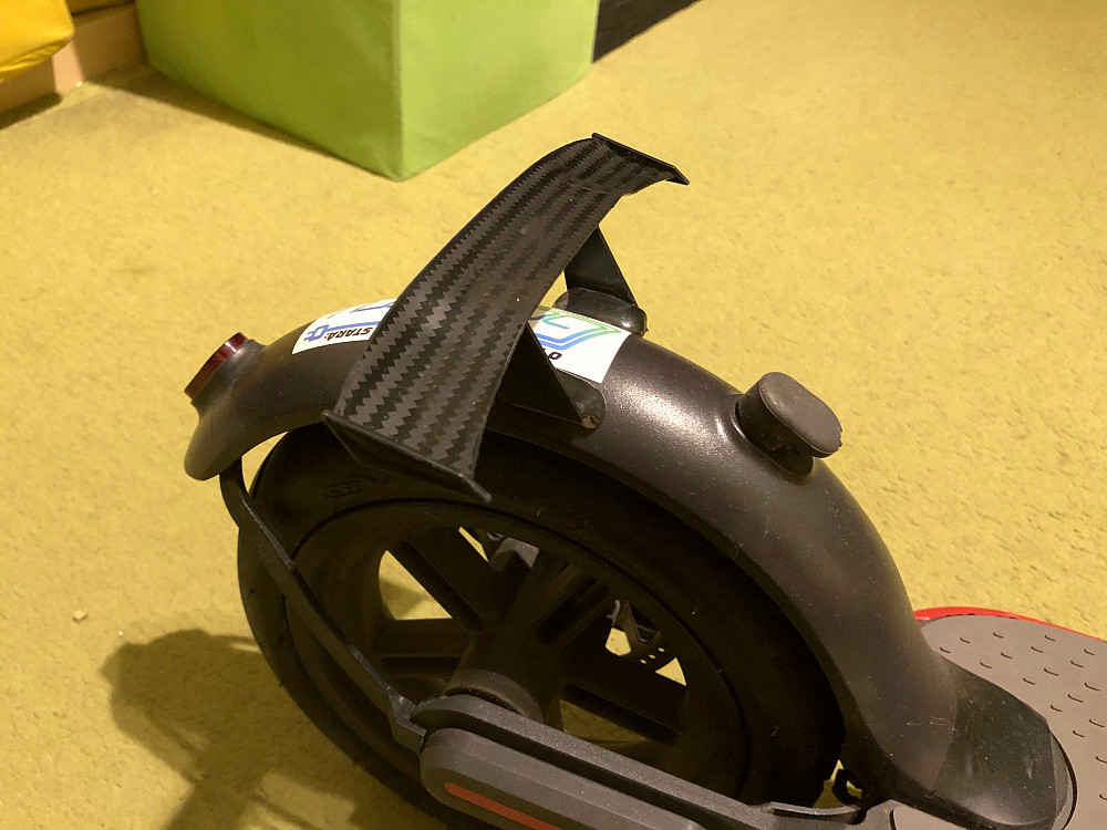 Спойлер мини на авто Белый Бориспіль - зображення 5