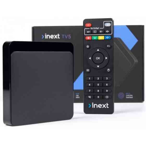Romsat ТВ-приставка iNeXT TV 5 1/8GB Black (Код товару:21981) Харків