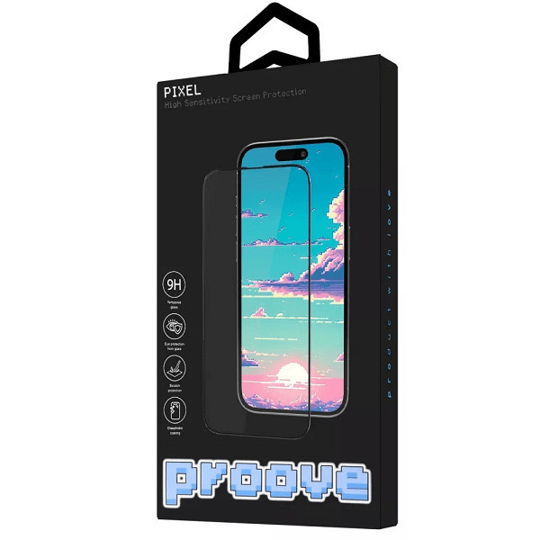 Захисне скло Proove Pixel для iPhone 17 Pro Black (PGPPXI17P001) (Код товару:42027) Харьков - изображение 1