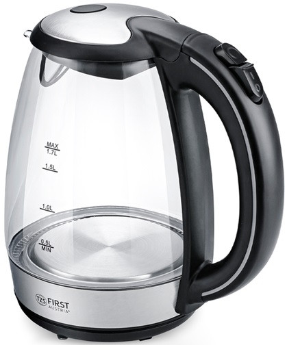 Електрочайник First FA-5404-2-BA 1.7 л черный Київ - зображення 2