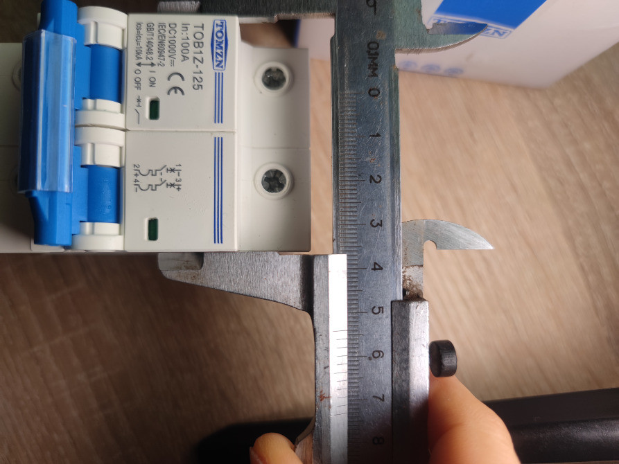 автоматичний вимикач DC 100a 2p TOMZN TOB1Z-125, Ромни - зображення 5