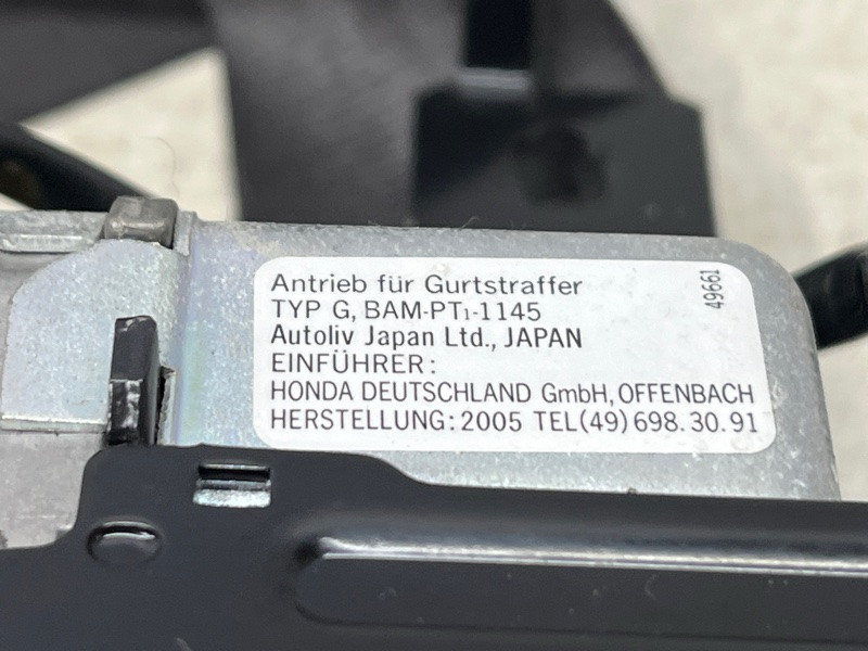 Ремень безопасности передний правый Honda Accord 2002-2008 81450SEAE02ZA (Арт. 76089) Киев - изображение 4