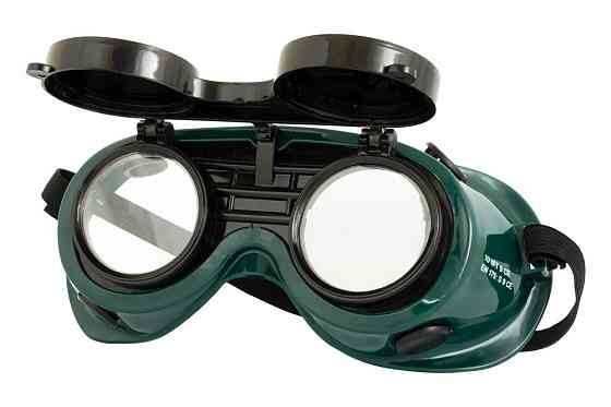 Очки закрытые MASTERTOOL АДМИРАЛ RD откидной светофильтр DIN10 оправа силикон вентиляционные клапаны Харків