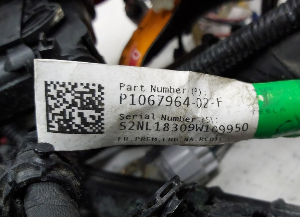 Электропроводка подкапотная Premium RWD в частичном сборе Tesla model 3 1067964-02-F Киев - изображение 2