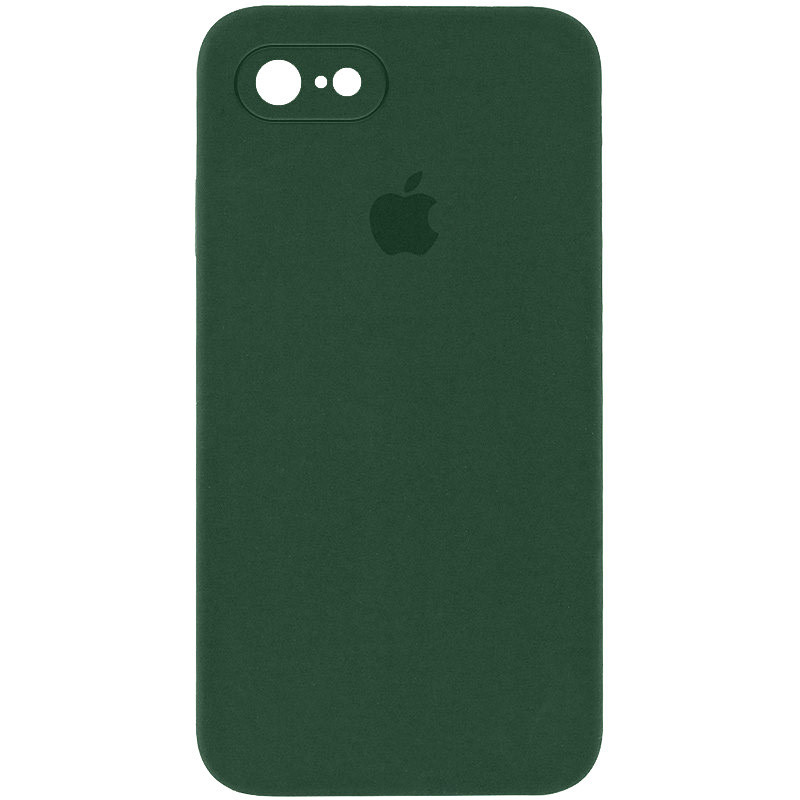 Чехол Silicone Case Square Full Camera Protective (AA) для Apple iPhone 7/8/SE (2020) (4.7") Херсон - зображення 1