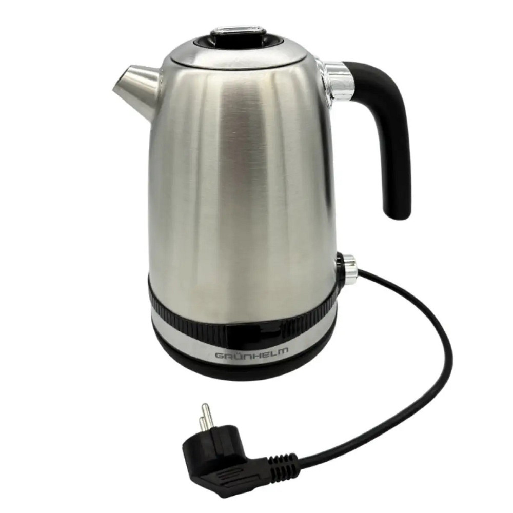 Электрочайник Grunhelm EKS-25040 1.7 л серебристый Київ - зображення 9