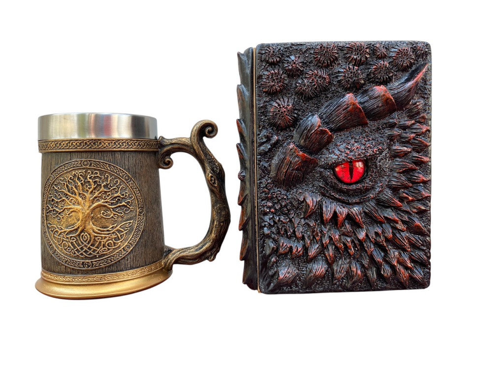 Подарочный набор Кухоль 3 Друид Игграль и Блокнот 3 «Око Пламинного Дракона» Київ - зображення 1