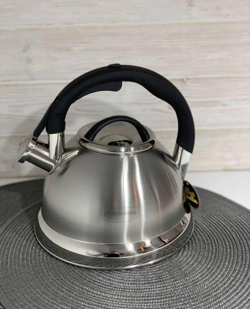 Чайник із свистком Edenberg EB-1979 3 л Київ - зображення 1