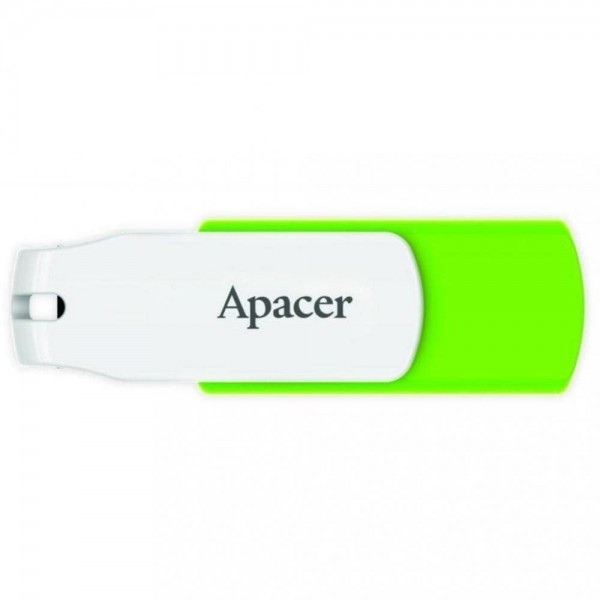 Флеш пам'ять APACER AH335 32GB White/Green (AP32GAH335G-1) (Код товару:11543) Харьков - изображение 1