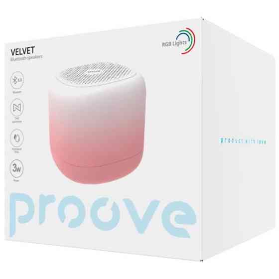 Колонка Proove Velvet 3W Pink (PDVE050010017) (Код товару:41625) Харьков