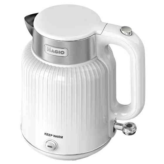 Электрочайник-термос Magio МG-508 1.7 л белый Київ