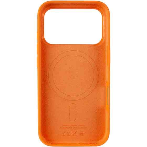 Чехол Silicone case (AAA) with Magsafe and Animation для Apple iPhone 17 Pro (6.3") Херсон