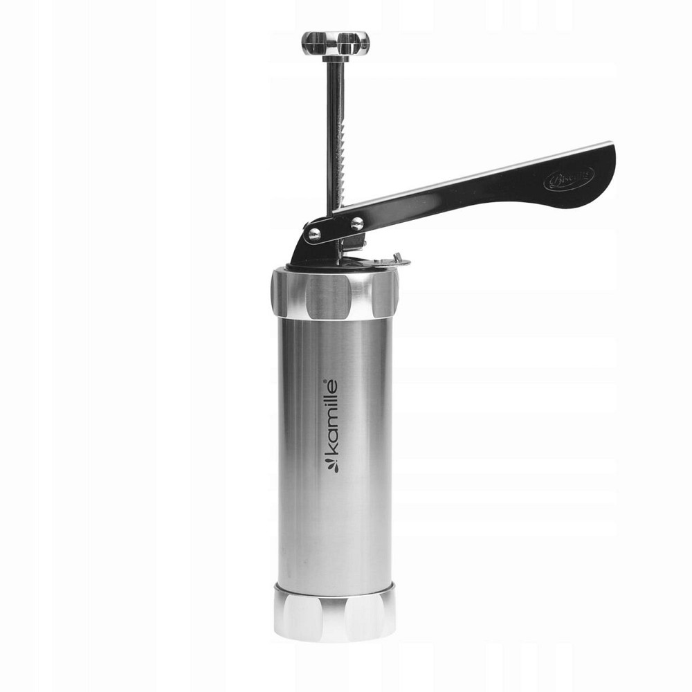 Пистолет-шприц кондитерский для печенья и крема Kamille 24 насадки (3009) Одеса - зображення 2