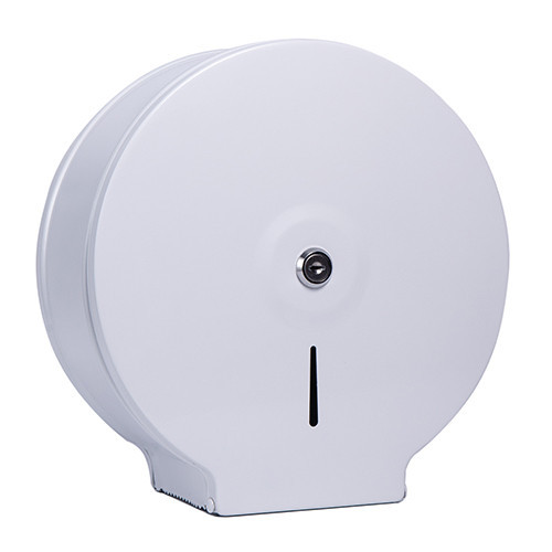 Держатель туалетной бумаги Джамбо, нер.сталь, белый Київ - зображення 1