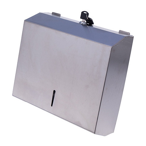 Держатель полотенец бумажных в пачке V-сложения сатиновый, нерж. сталь Киев - изображение 2