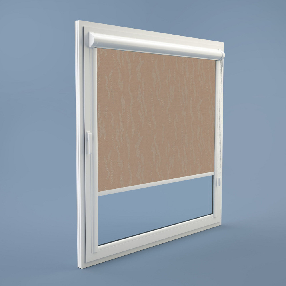 Рулонна штора Rolets Лазур 2-2076-575 57.5x170 см закритого типу Какаова Киев - изображение 1