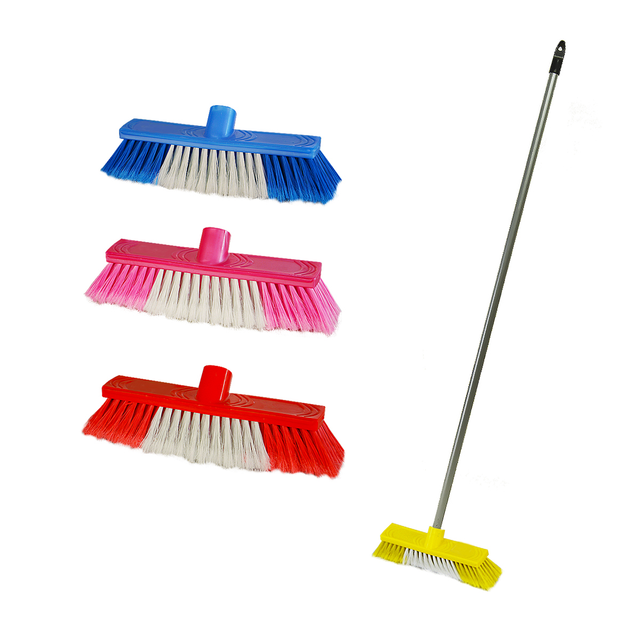 Щетка для пола + палка, TM Zambak Plastik, 110 см Д 09711 Київ - зображення 1