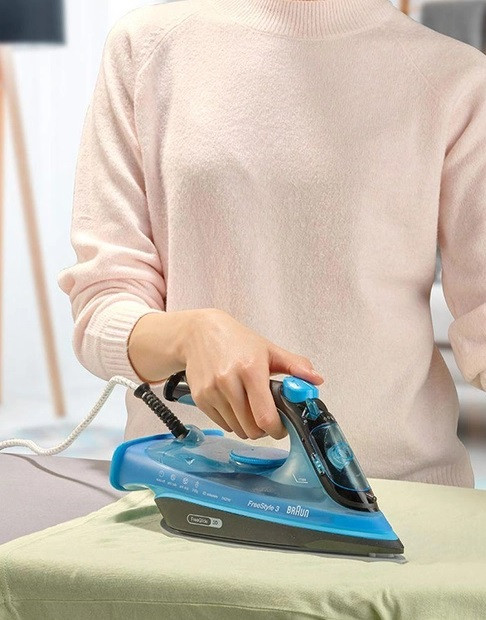 Утюг Braun FI-3194-BK 2400 Вт синий Київ - зображення 4