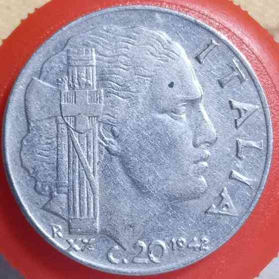 20 чентезимо 1942 рік Італія Дніпро