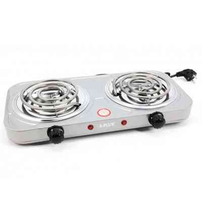 Электроплита A-Plus AP-2103-GRAY 2000 Вт серая Київ