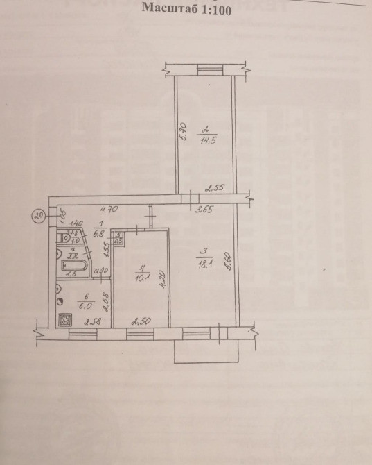 Продаж 3к квартири Миргород - изображение 1