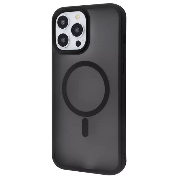 Чохол WAVE Matte Insane with Magnetic Ring для iPhone 13 Pro Max Black Харків - зображення 1