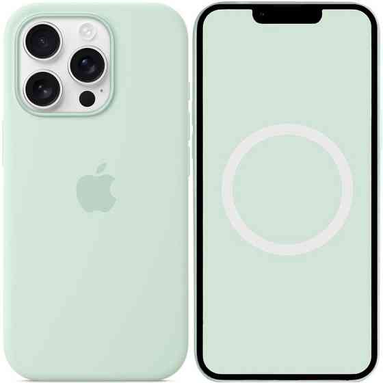 Чехол Silicone case (AAA) with Magsafe and Animation для Apple iPhone 16 Pro Max (6.9") Херсон